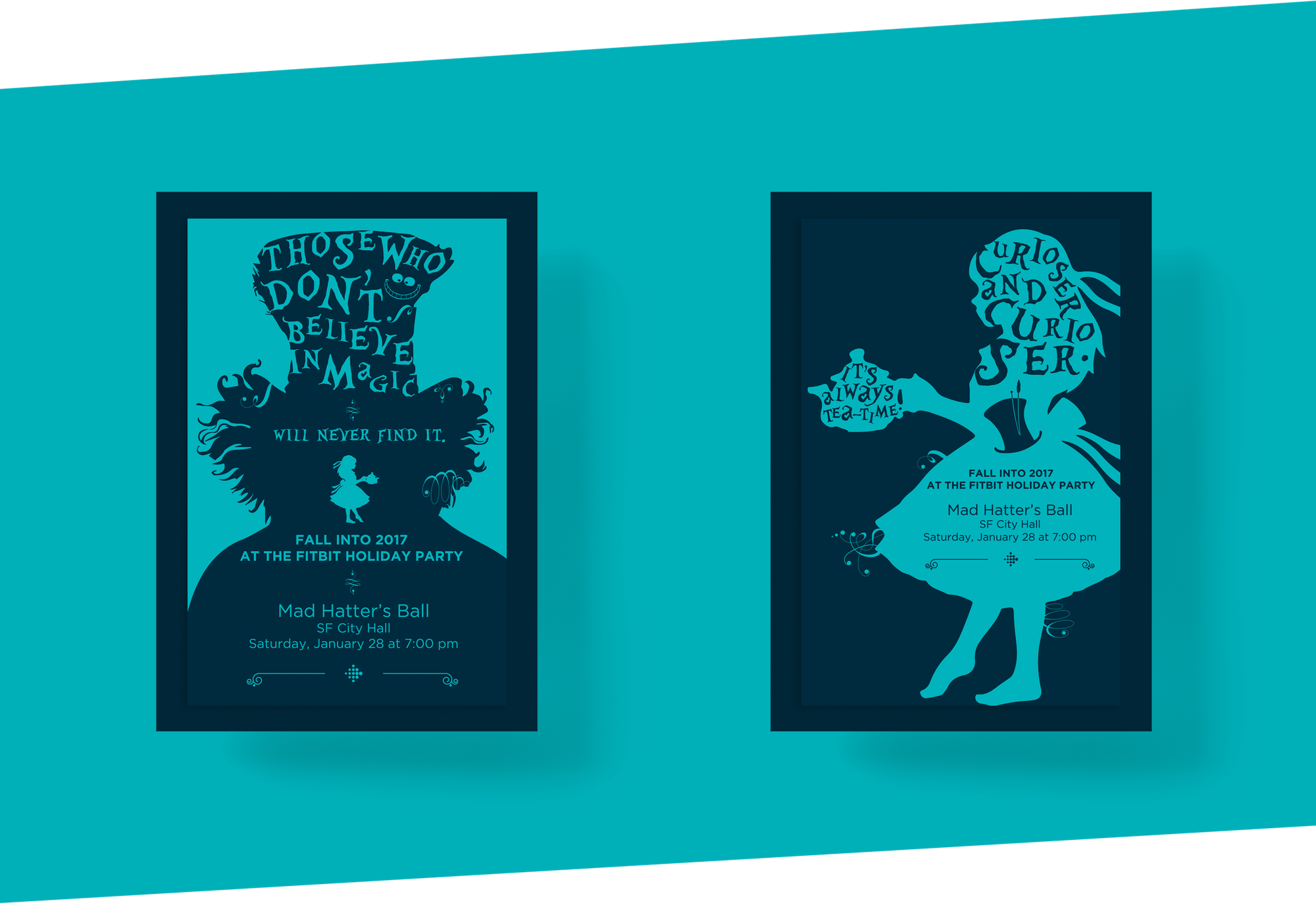 Mad Hatter Poster Mockup