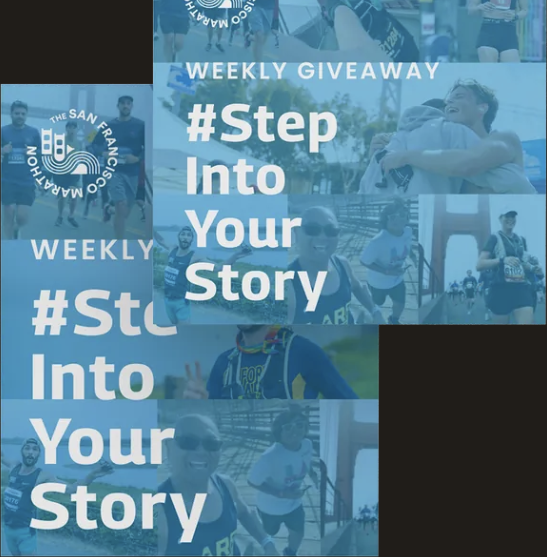 Step Into Your Story weekly giveaway collage